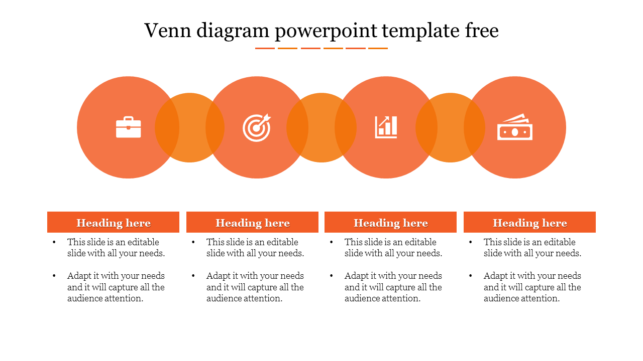 Free - Creative Venn Diagram PowerPoint Template Free Download